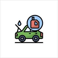 Car wash icon, illustration vector