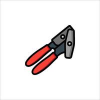 Pliers icon illustration vector