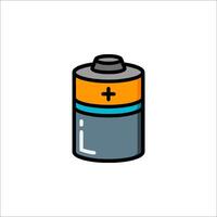 Battery icon illustration vector