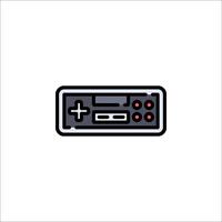 A game controller icon on a white background vector