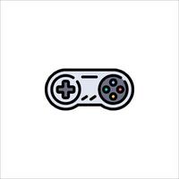 A game controller icon on a white background vector