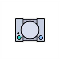 A game console icon on a white background vector