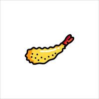 A yellow and black chicken on a white background vector