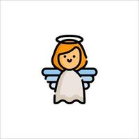 Angel icon illustration vector