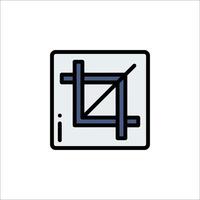 A square with a square and a square in it vector
