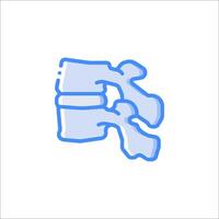 A blue outline of a pair of hands holding a gun vector