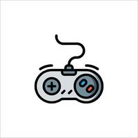 A game controller icon on a white background vector