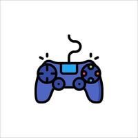 A game controller icon on a white background vector
