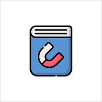 A book with a magnet on it vector