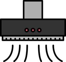 Extractor Line Filled Icon vector