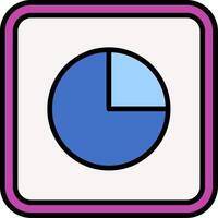 Usage Line Filled Icon vector