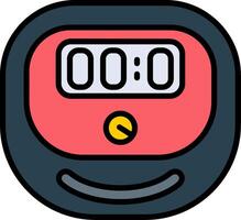 Sandwich Maker Line Filled Icon vector