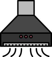 Extractor Line Filled Icon vector