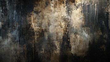 Black and white photo of a wall with a lot of paint splatters. The wall appears to be old and worn, with a sense of decay and abandonment. The splatters of paint add to the overall mood of the image