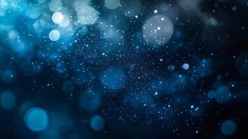 Blue background with many small blue dots. The dots are scattered all over the background, creating a sense of movement and energy. The image is abstract and dynamic photo