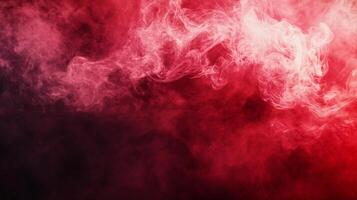 Red and white background with a red and white flame. The background is filled with smoke and the flame is large and bright. The smoke is swirling and the flame is dancing photo