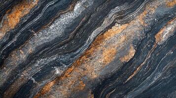 Textured surface with a mix of blue and brown colors. The surface has a rough texture and he is made of stone photo