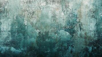 Blue and white abstract painting with a lot of texture. The painting is of a wall with a lot of texture and the blue and white colors are dominant photo