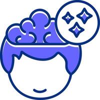 Imagination Filled Filled Slip Style Icon vector