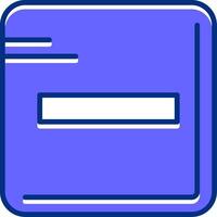 Remove Filled Slip Style Icon vector