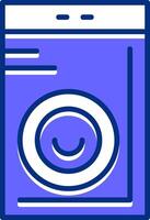 Speaker Filled Slip Style Icon vector