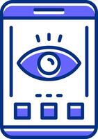 View Filled Slip Style Icon vector
