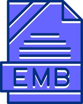 EMB Filled Slip Style Icon