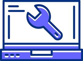 Tool Filled Slip Style Icon vector