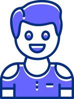 Joy Filled Slip Icon Style vector