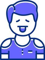 Aversion Filled Slip Icon Style vector