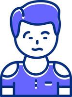 Intrigue Filled Slip Icon Style vector