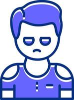 Gloom Filled Slip Icon Style vector