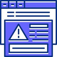 404 error Filled Slip Icon Style vector