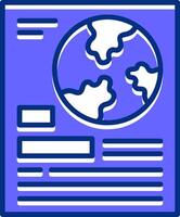 Sessions Filled Slip Icon Style vector