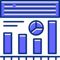 Conversion funnel Filled Slip Icon Style vector