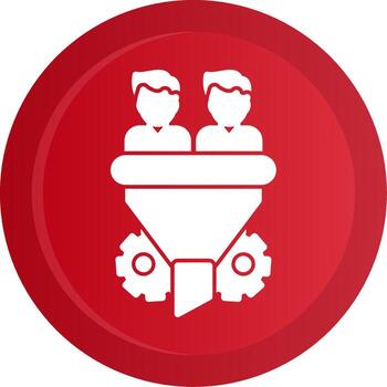 conversión Velocidad glifo degradado botón vector