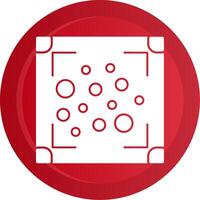 Heat Maps Glyph Gradient Button vector