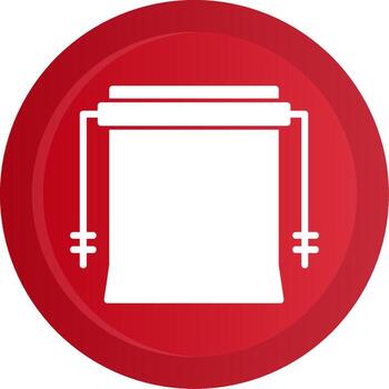 Camera Backdrop Glyph Gradient Button vector