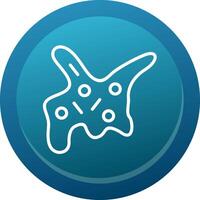 Ectoplasm Line Button vector