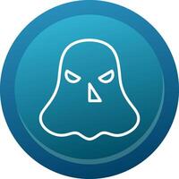 Ghost Line Button vector