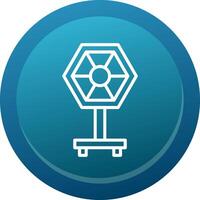 Camera Reflector Line Button vector