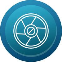 Camera Exposure Line Button vector