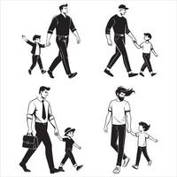 The Legacy of a Great Father vector