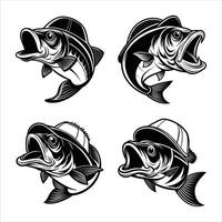 Leap of the Wild Brown Trout Art File vector