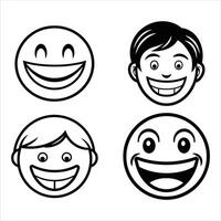 Smiles in Simplicity The Outline vector