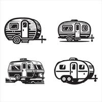Tales from a Traveling Camper vector