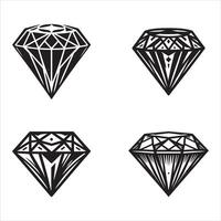A World Sparkling with Diamonds vector