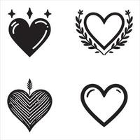 Broken but Beautiful Heart vector