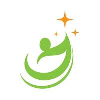 The logo for a company that makes a product vector