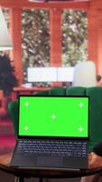 Therapist uses green screen display in a counseling session with an adolescent dealing with low confidence. Psychotherapist supports her in building resilience and self esteem. Camera B. video